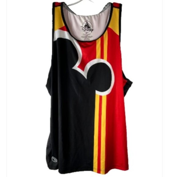 Run Disney MICKIE Mouse Runners Tank Top Womens 2XL MARATHON RED SPIRIT JERSEY - Picture 9 of 9